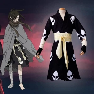 Anime Dororo Hyakkimaru Kimono Disfraz Cosplay Aldult Unisex Capa Kimono - Imagen 1 de 11