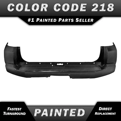 NEW Painted *218 Black* Rear Bumper Cover for 2014-2024 Toyota 4Runner SR5 14-24 Foto 1 de 4
