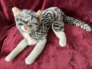 Steiff Kuscheltiere Katze sehr alt - Rarität- silberner Knopf - Bild 1 von 10