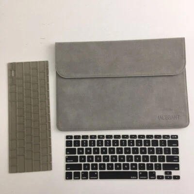 "Ialegant Macbook Air 11"" Aleeve Gamuza Gris Diseño Mínimo Raro Laptop Apple" Foto 1 de 4