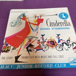 Cinderella Richard Attenborough The Story Vinyl - Picture 1 of 3