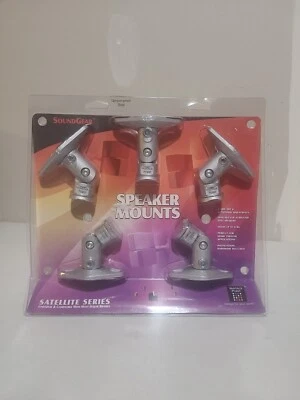 Vantage Point SoundGear Wall Ceiling Satellite Speaker Mounts. 5 Mounts. New. - Image 1 of 2