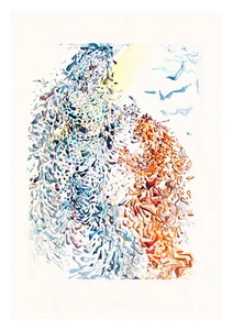 Divine Comedy Paradise 11 by Salvador Dali A4 Art Print - Bild 1 von 1
