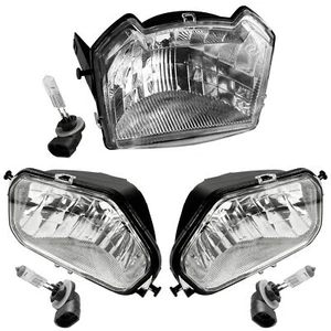 Headlight Complete Set For Polaris Sportsman 450 HO EPS 2018-2020 L / R / M - Picture 1 of 7