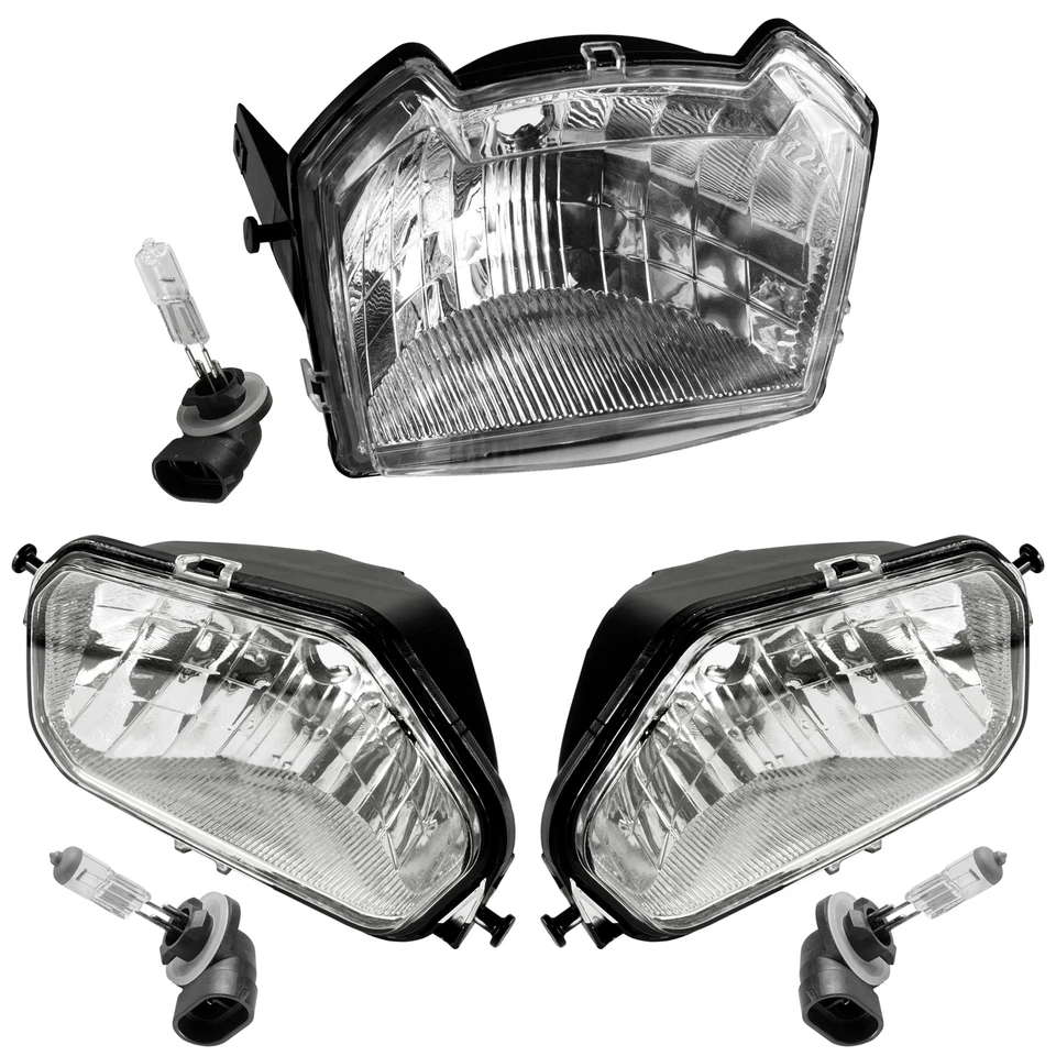 Headlight Complete Set For Polaris Sportsman 450 HO EPS 2018-2020 L / R / M - Image 1 of 4