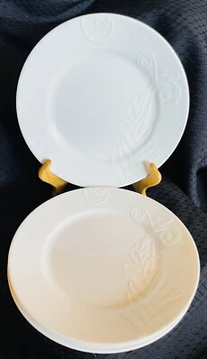 Prato de salada Wedgwood Nature (conjunto de 4).             Usado - Imagem 1 de 4