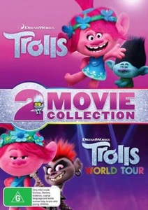 Paquete de franquicias de películas de Trolls/Trolls World Tour 2 DVD: NUEVO - Imagen 1 de 1