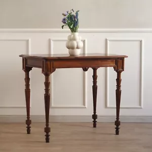 Gründerzeit Tisch Antik Intarsien Beistelltisch Flurtisch Vintage Konsole Louis - Bild 1 von 14