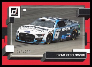 2023 Donruss Racing Cars Red #118 Brad Keselowski #243/299