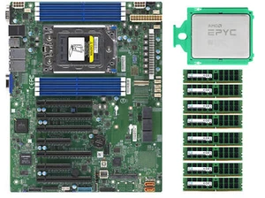 AMD EPYC 7302P CPU + Supermicro H12SSL-I + 2133P RAM multiple choices - Picture 1 of 10