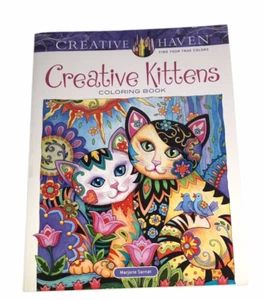 Creative Kittens Coloring Book Creative Haven by Marjorie Sarnat 30 Pages - Bild 1 von 5