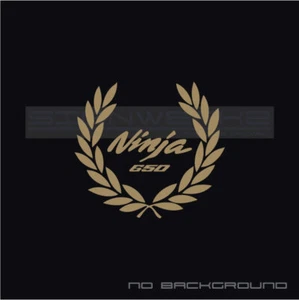 Ninja 650 Racing Wreath Decal Sticker logo style II Pair - Bild 1 von 9