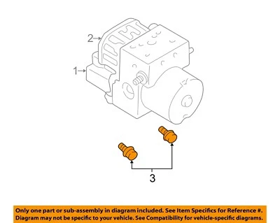 CHRYSLER OEM 04-09 Aspen Electrical Abs Components-Module Screw 6508100AA - Image 1 of 2
