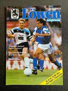 II. BL 91/92 TSV 1860 Munich - Chemnitzer FC, 31.08.1991 - Picture 1 of 1