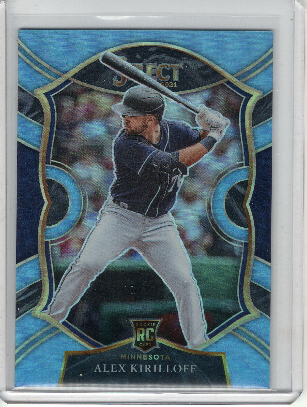 2021 PANINI SELECT ALEX KIRILLOFF ROOKIE/RC #/35 *CONCOURSE-CAROLINA BLUE PRIZM*