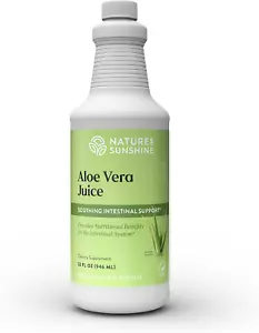 Nature'S Sunshine Aloe Vera Juice 32 Fl Oz - Picture 1 of 12