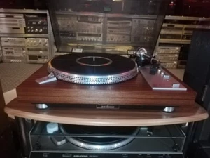 Audiófilo Fisher MT-6225 excelente tocadiscos tocadiscos tocadiscos caoba nuevo construido - Imagen 1 de 17