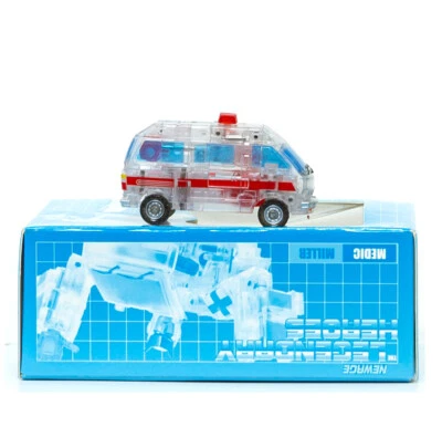 Newage H8T Ratchet Transparent Ver. NA Mini Warrior Heroes Action Figure Toy - Image 1 of 4