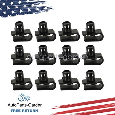 Malla de rejilla de parachoques con clip de sujeción de 12 piezas para Mercedes-Benz CLS550 GL450 ML350 Foto 1 de 4