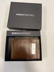 Bosca Old Leather Deluxe Front Pocket  Wallet Brown