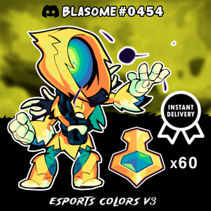 Brawlhalla | x60 Esports Colors V3 (ALL LEGENDS PACK) | Fast Delivery