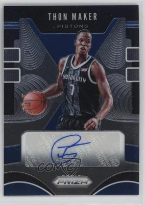2019-20 Panini Prizm Signatures Thon Maker #SG-TMK Auto - Image 1 of 2