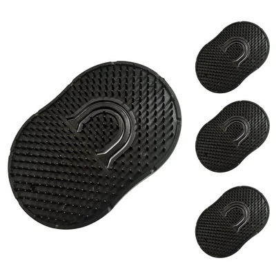 Soft 'N Style 4 Packs Pocket Comb, Palm Brush, Shampoo 4 Count  - Image 1 of 4