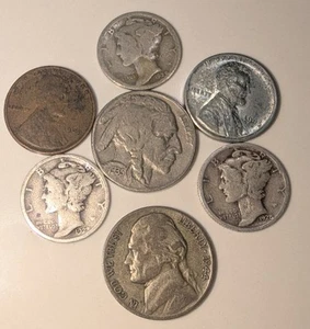 1909-1944 Coin Set - Picture 1 of 5