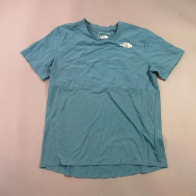 Camisa North Face Para Hombre Mediana Manga Corta Cuello Redondo Exterior Verde Informal Foto 1 de 4