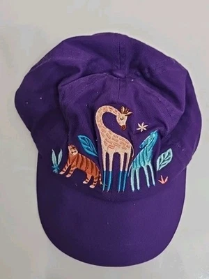 The Living Desert Zoo And Gardens Children’s Hat Purple Embroidered Vintage - Image 1 of 4