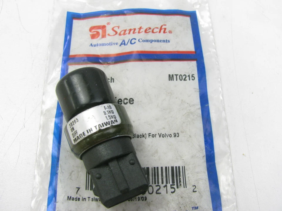 Interruptor de ciclo de embreagem Santech MT0215 A/C - 1993-1995 Volvo 940, 960, 05-11 S40 - Imagem 1 de 3