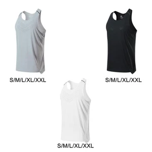 Men Tank Tops Workout Tops Sportwear Bodybuilding Tank Tops Quick Dry Vest - Picture 1 of 104