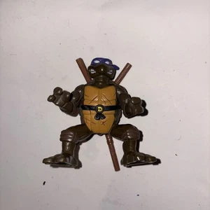 Vintage TMNT Teenage Mutant Ninja Turtles Figurine Donatello Purple #F-635 - Picture 1 of 1
