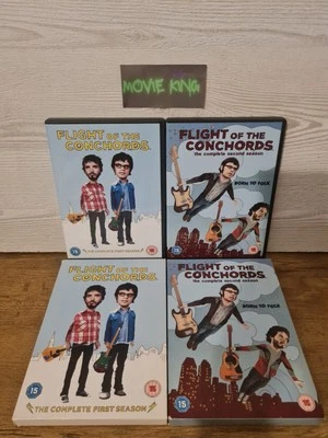 Flight of the Conchords Season 1 and 2 (DVD, 2009) {Comedy} [Region 2] [UK] {15} - Image 1 of 4