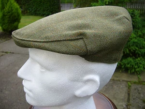 KEEPER TWEED CAPS FOR HUNTING SHOOTING FISHING NEW TEFLON COATED S-XXL - Picture 1 of 1