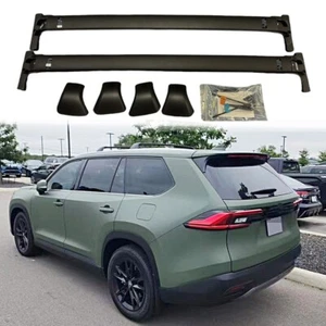Crossbar Roof Rail Rack Cross Bars Luggage Fit Toyota Grand Highlander 2024 2025 - Picture 1 of 12