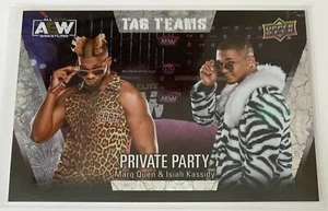 Queen & Kassidy 2021 Upper Deck AEW First Edition Tag Teams Pyro Private Party - Photo 1 sur 1
