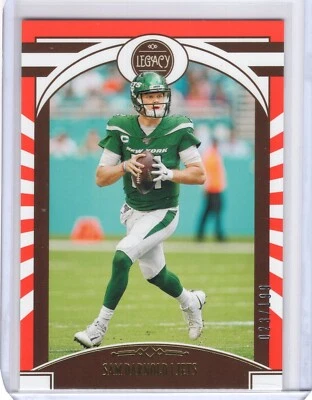 2020 Panini Legacy Orange #7 Sam Darnold 23/199 - Image 1 of 2