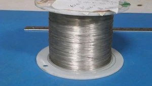 RDS SPOOL WIRE EST. 4000 ft MODEL: QQW343S24S1T SOLID SINGLE STRAND 24 AWG- TIN - Picture 1 of 3