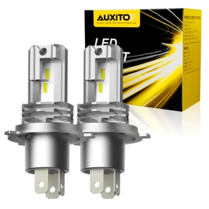 AUXITO H4 9003 Super White 40000LM Kit LED Headlight Bulbs High Low Beam Combo 2 - Picture 1 of 12