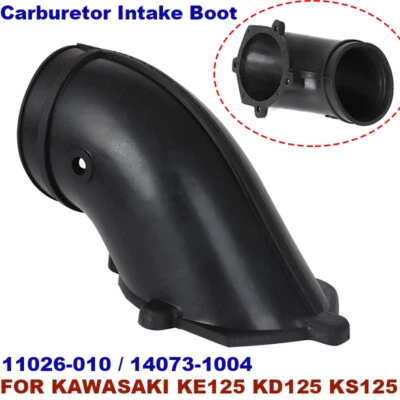 FOR KAWASAKI KE125 KD125 KS125 AIR CLEANER CONNECTOR BLACK 11026-010 14073-1004 Foto 1 de 4