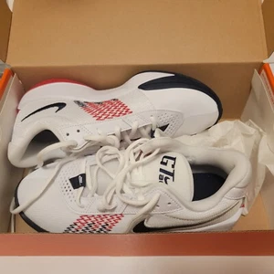 Nike Women's Air Zoom GT Cut Academy White/ Red / Blue US Size 7.5 New In Box - Picture 1 of 9