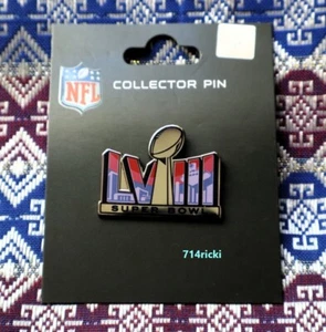 Super Bowl LVIII 58 Logo Pin Collector Kansas City Chiefs vs San Francisco 49ers - Picture 1 of 1