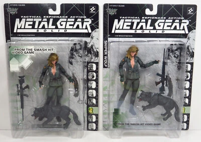 Figura de acción McFarlane 1998 Metal Gear Solid Sniper Wolf espionaje táctico Foto 1 de 4