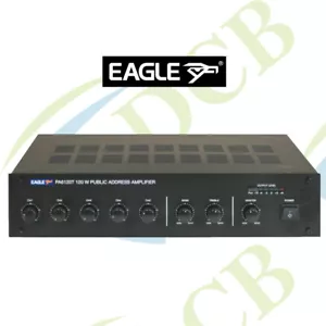 Eagle PA6000 Series 100V 120W Line Mixer Professional Amplifier PA System 8 Ohm - Picture 1 of 2