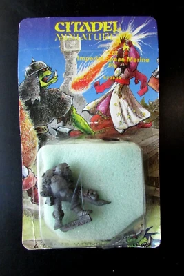 OOP Warhammer 40k / Rogue Trader 1st Release LE2 Imperial Space Marine BNIB - Image 1 of 2