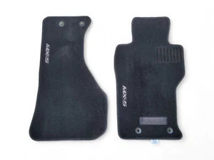 Mazda MX-5 Miata 16-23 Teppich Boden Matten 2 Teile Set Schwarz, D023, OEM, 2016 - Bild 1 von 7