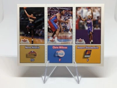 Карта Nene Hilario Chris Wilcox Amare Staudemire 2002-03 Fleer Tradition RC NO293 - Изображение 1 из 2