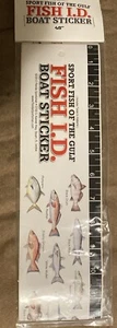 Calcomanía de pesca de 48"" para peces deportivos del Golfo (detallado) - Imagen 1 de 7