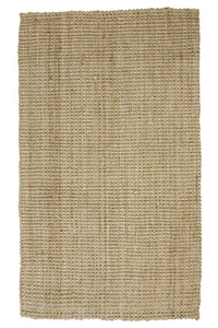 Indira Bleach Natural Fibre Large Decorative Boho Coastal Living Area Jute Rug - Picture 1 of 4